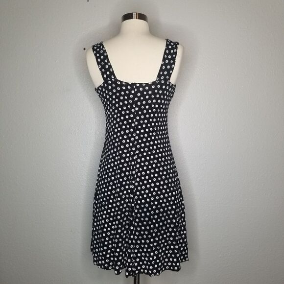 Vintage 90s y2k VSCO Maurices Slinky Floral Mini Skater Dress Md - Picture 4 of 6